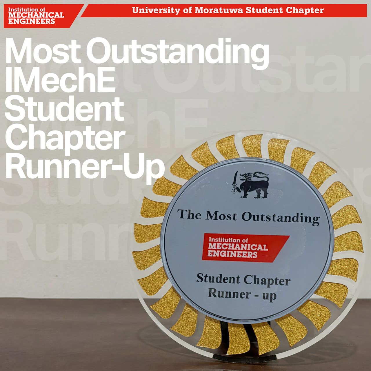 IMechE Student Chapter Awards
